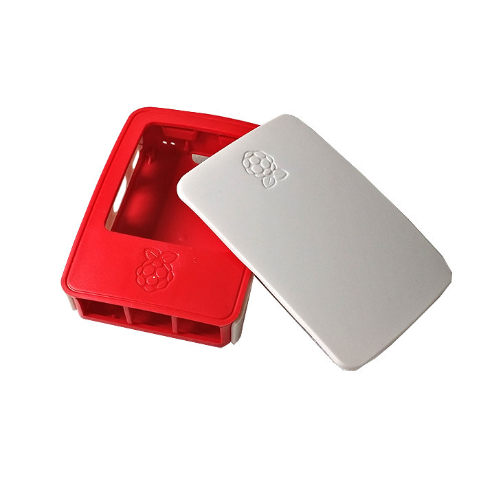 兼容树莓派raspberry pi 3B+官方外壳 通用2代3b+专用外壳ABS3代b