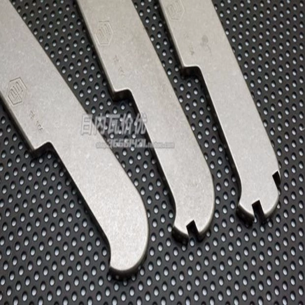 DIY Titanium Patch Stone Wash For 91mm Swiss Army Knife Kim loại Xử lý EDC Ti Shank Old Cross