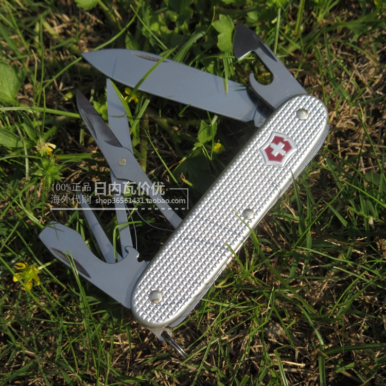 Chính hãng Thụy Sĩ Army Knife chính hãng Pioneer X 0.8231.26 PioneerX nhôm xử lý với kéo