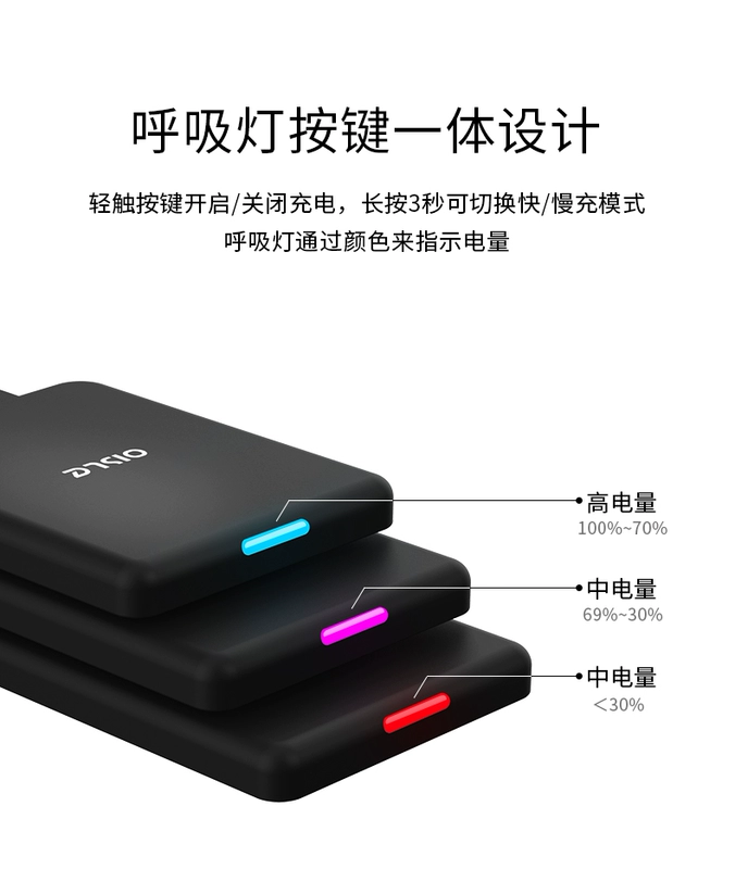 Sạc di động OISLE 4500 mAh thích hợp cho Honor 30pro mặt sau kẹp pin dự phòng pin sạc dự phòng di động - Ngân hàng điện thoại di động