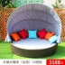 之 Kết hợp bàn cà phê ngoài trời Bàn giải trí mây ghế ngồi có thể ngả - Bàn ghế ngoài trời / sân bàn ghế để ban công Bàn ghế ngoài trời / sân