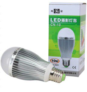 South Canopy New LED Photographic Light Bulb E27 Interface Portrait Photography Costume Photography