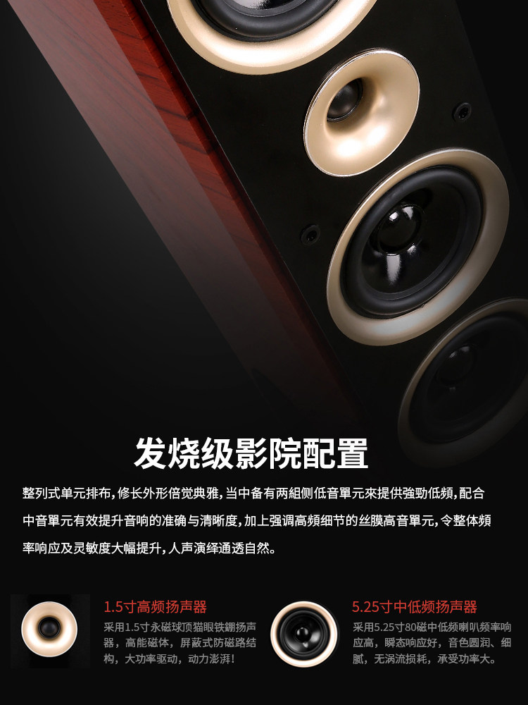 Qisheng/Qisheng Q33 Home Edition Ktv Audio Living Room Cinema-Style Karaoke Set Subwoofer Surround Amplifier