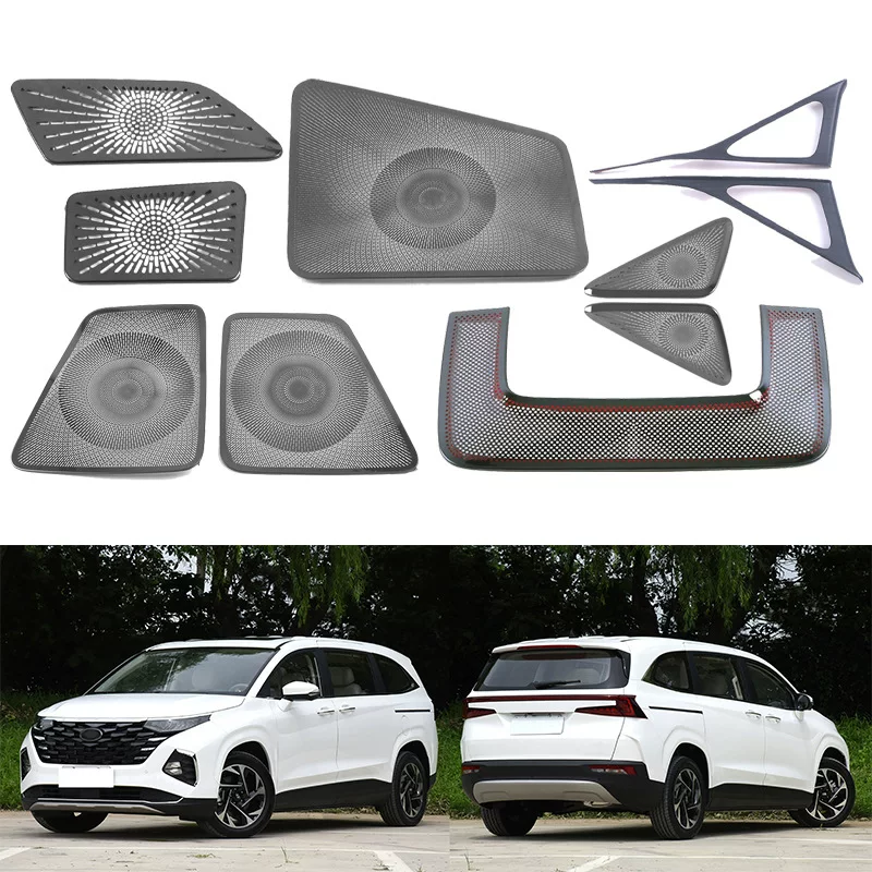 Подходит для аудио-динамика Hyundai 21 Custo, панель спикера, чехол пыли передний треугольник, рамка