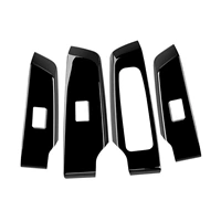 Стекло переключателя правый руль-черный