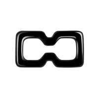 Рамка заднего сливного стакана-черная