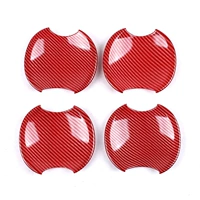 Маленькая дверная чаша из красного углеродного волокна