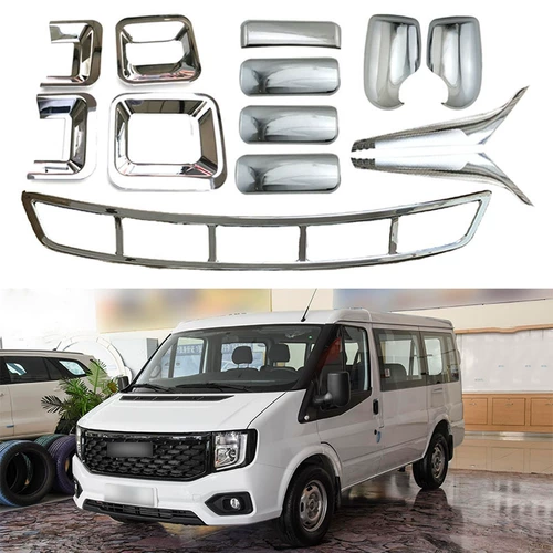 Подходит для Jiangling Fushun, крышка зеркала заднего вида, ручка, дверная чаша, колонна, крышка машины, вентиляционное отверстие, модификация автомобиля, декоративные блестки