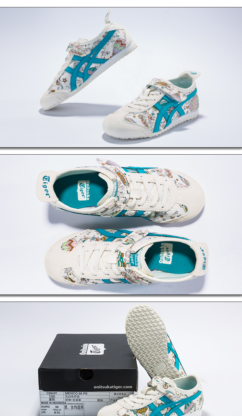 Giày trẻ em Onitsuka Tiger Tiger Tiger MEXICO 66 PS Giày trẻ em C8A4Y-100 - Giày dép trẻ em / Giầy trẻ giày trẻ em nữ 8 tuổi