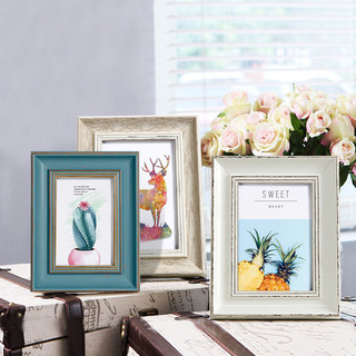 Photo Frame Display Stand European Style Empty Frame Vintage DIY Picture Frame 8 Inch 10 Inch 7 Inch 6 Inch Creative 4K 8K A4