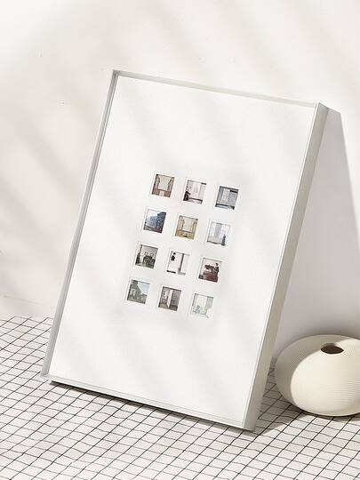 Narrow Edge Thick Aluminum Alloy Photo Frame, Simple Poster Frame, Photo Frame, Certificate Frame, Picture Frame, Puzzle Wall Hanging, European Style