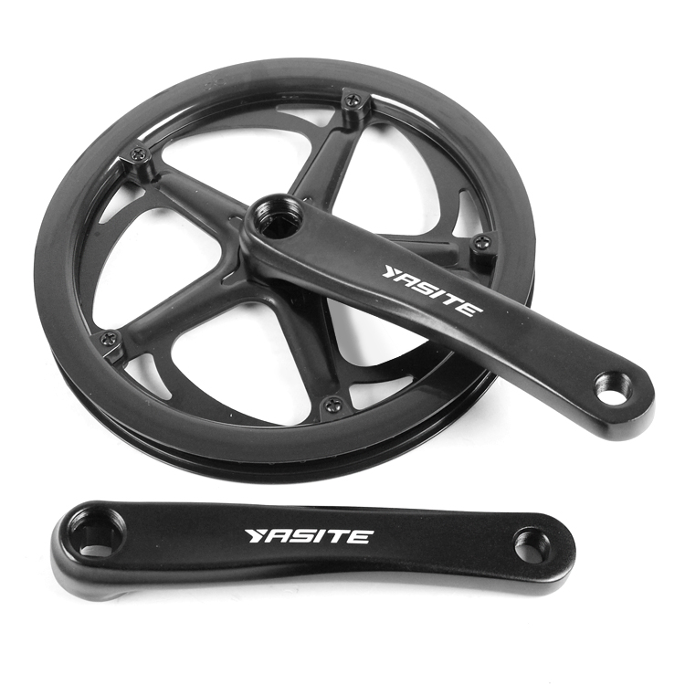 170mm 52T CNC Chainring Electric Bike CrankSets Folding Children Bicycle