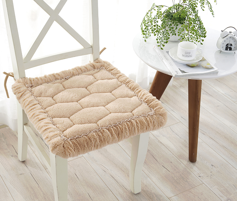 Tuỳ chỉnh chống trượt mông văn phòng mùa đông ghế sang trọng đệm vải đệm pad sinh lớp vuông phân pad - Ghế đệm / đệm Sofa mẫu đệm ghế sofa gỗ đẹp