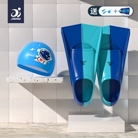 Синяя космическая полиуретановая плавательная шапочка