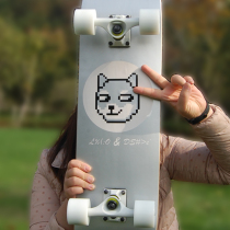 Niu board professional double-skateboard adult scooter beginner 4 four-wheel boys and girls Road walking starter Brush Street