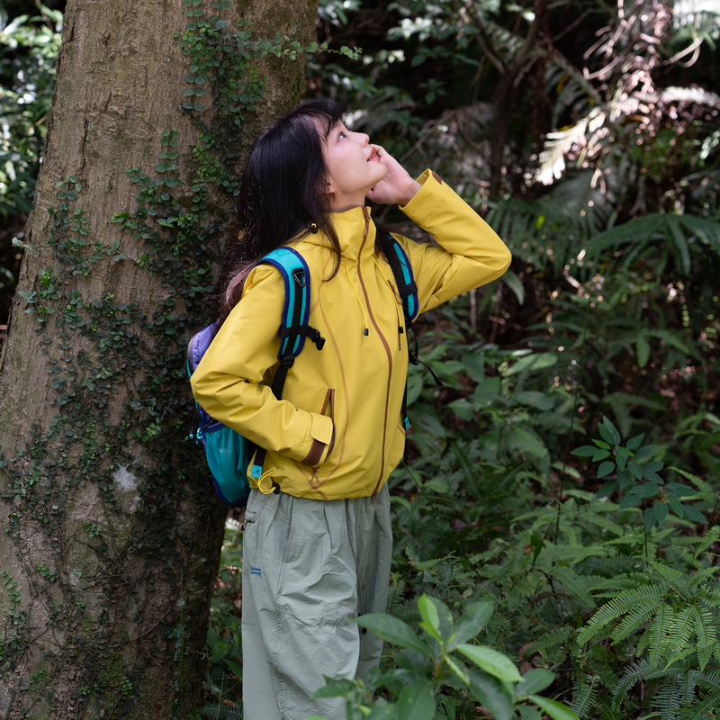 I Really Like the Outdoor Color-Blocked Hasselblad Line Hooded Windbreaker Jacket for Women, Short Style, Windproof and Water-Repellent, Suitable for Hiking I Really Like the Outdoor Color-Blocked Hasselblad Line Hooded Windbreaker Jacket for Women, Short Style, Windproof and Water-Repellent, Suitable for Hiking