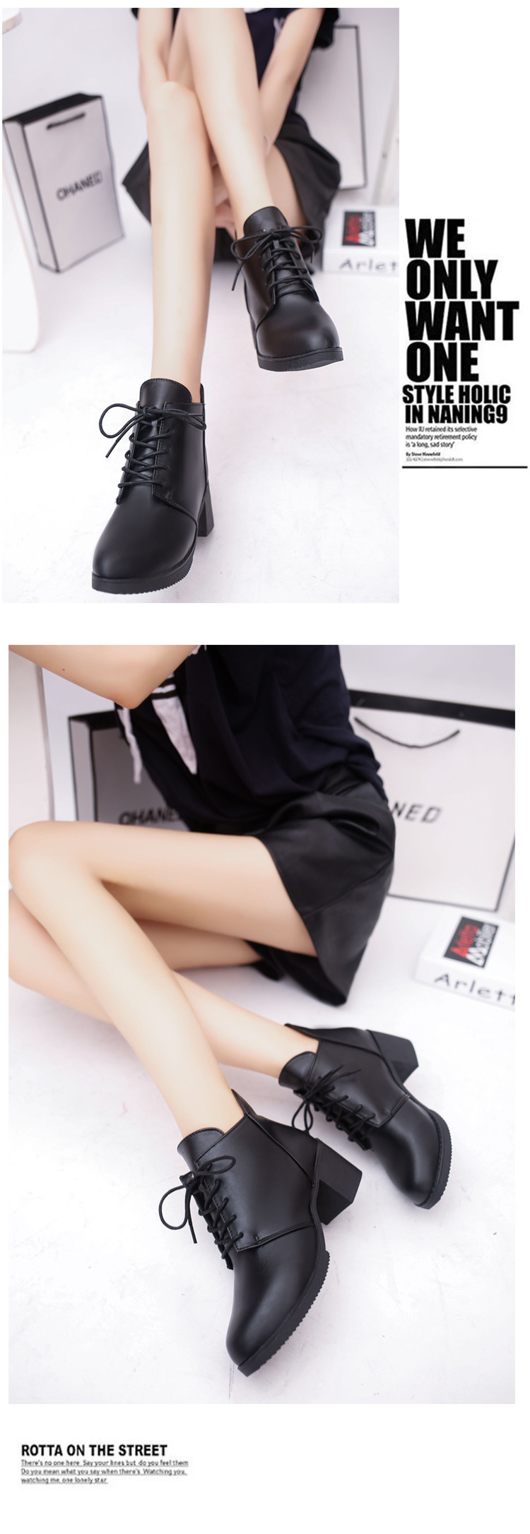 Bottes mi-saison femme OTHER en Caoutchouc - Ref 3250486 Image 43