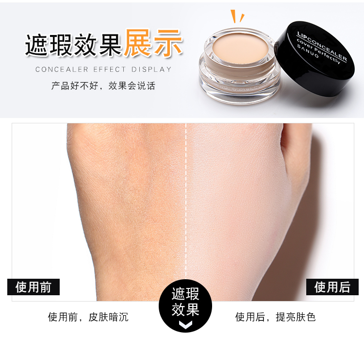 Kem nền che khuyết điểm chính hãng dưỡng ẩm trang điểm che mặt lốm đốm mụn sẹo mụn sẹo thai nhi ghi lại quầng thâm tàn nhang che khuyết điểm make up forever