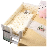 Детское покрывало, кроватка, хлопковые бортики для приставной кровати, постельные принадлежности, защита от столкновений