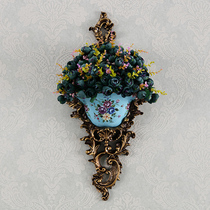  European-style American-style wall decoration flower creative wall wall decoration Living room background wall decoration Dining room wall decoration pendant