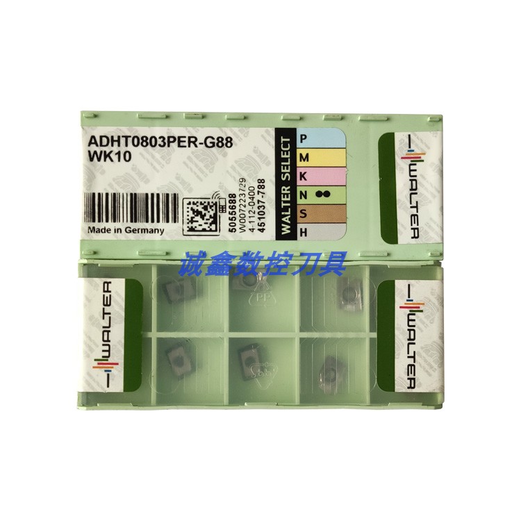 ADHT0803PER-G88 WK10 Walter CNC cutter milling blade milling cutter grain for machine tool aluminum