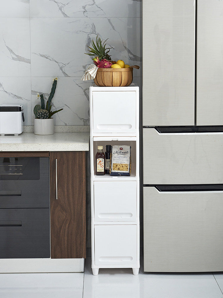 Japan-style Home Storage Cabinet Combination Cabinet Drawer-Type Containing Cabinet Finishing Box Containing Case Bed Head Cabinet Clamshell Storage Cabinet