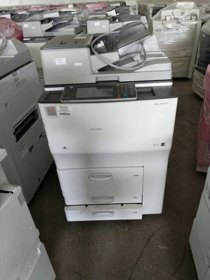 2017 mới đến mp7502 sao chép Ricoh tốc độ cao, in ấn có thể có màu đen và trắng máy photocopy quét đĩa u - Máy photocopy đa chức năng máy in photo canon