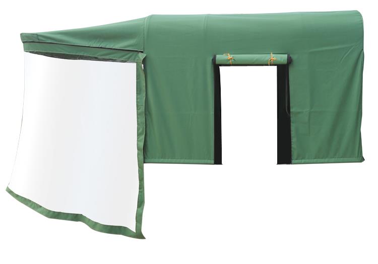 Electric Tricycle Car Shed Double Rain Curtain Tarpaulin All-bag Rain Shed Cloth Totally Enclosed Thickening Full Transparency With Separate Tarpaulin