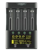 LCD screen lithium battery charger touch screen measurable capacity 18650 21700 charge and discharge