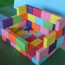 Color EVA building blocks bricks foam building blocks childrens building blocks soft bricks sponge bricks fitness yoga bricks