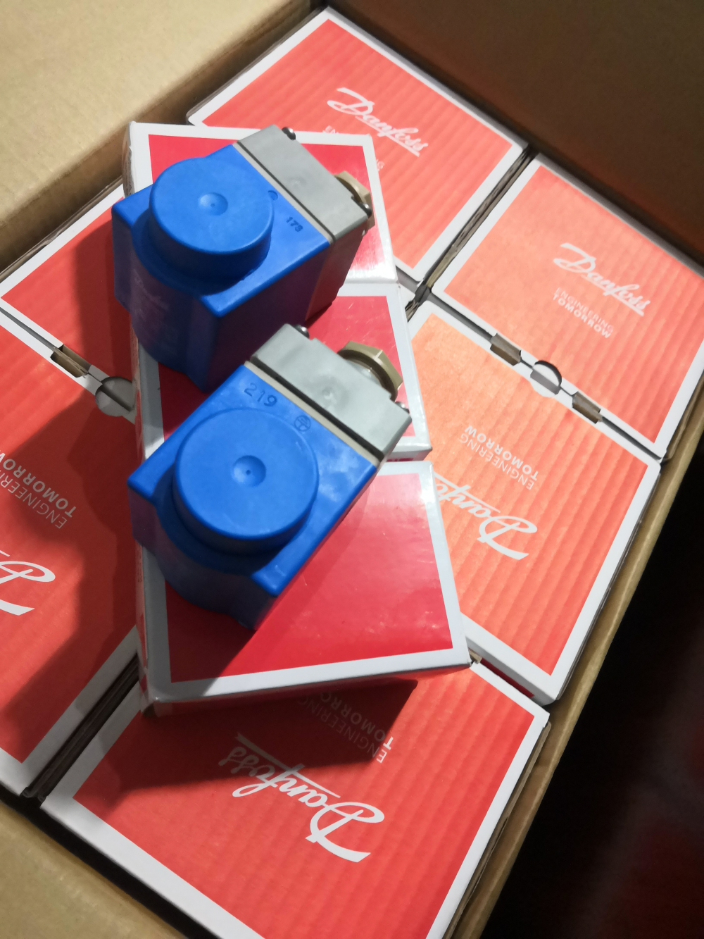 Damfoss solenoid valve coil 018F6706 6181 12V 018F6857 DC24V DC coil