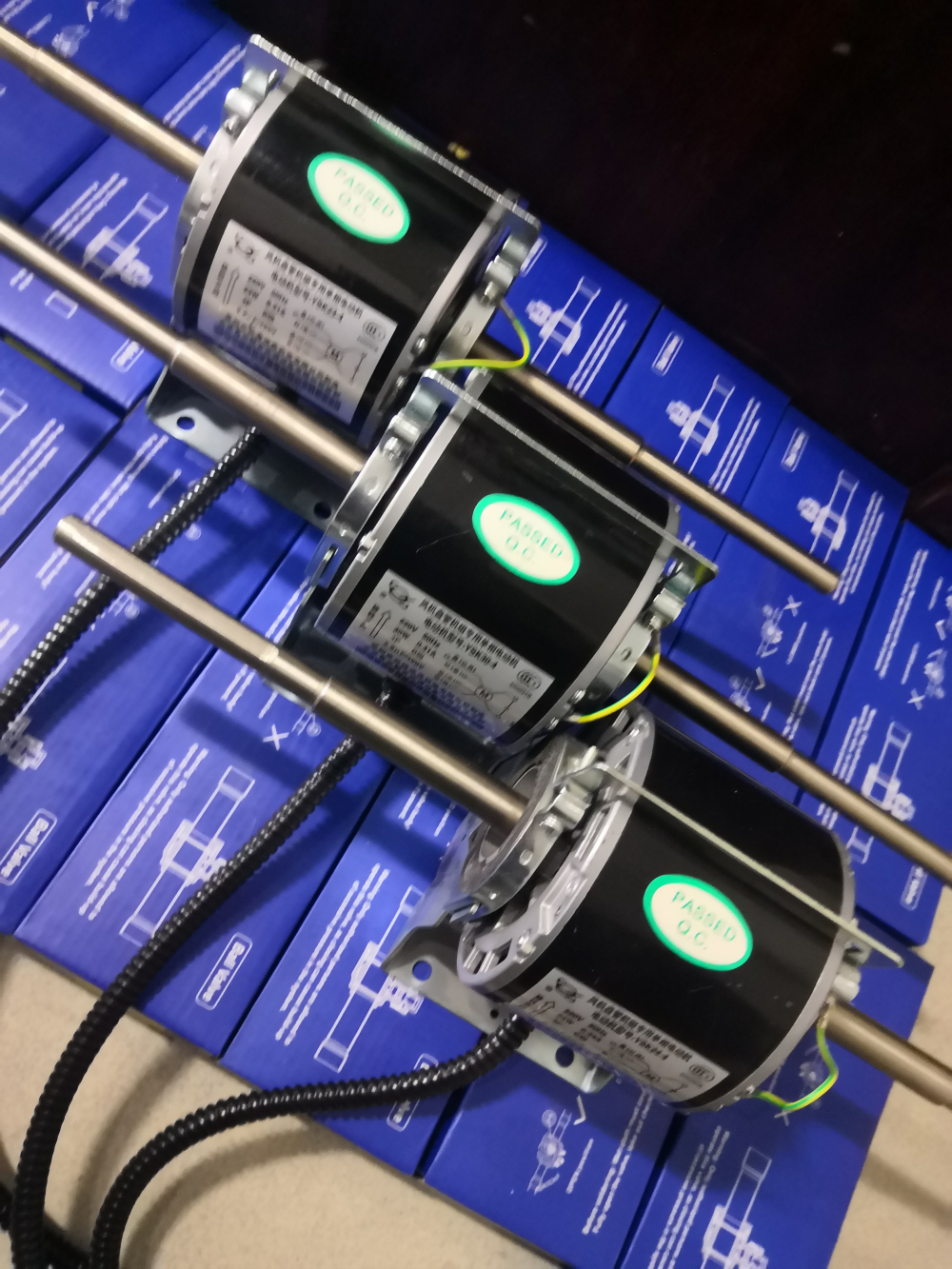 Beijing Qingyun YSK35-4 Fan coil coil special motor central air conditioning special motor high quality mute 40W