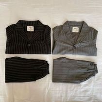 Chen Ma childrens suit 2021 spring new male and female children striped suit baby Korean dress two-piece tide