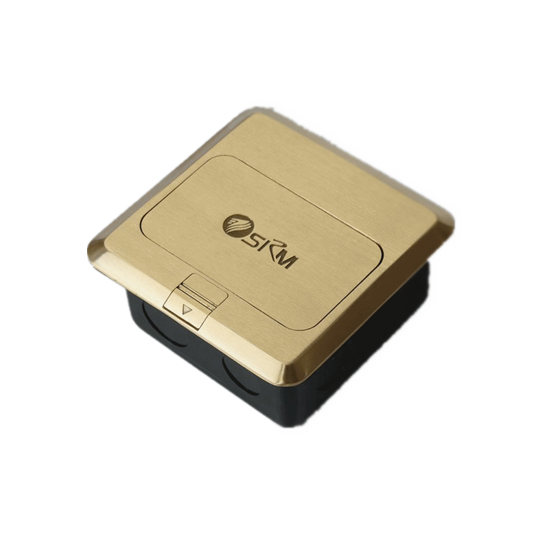 people ground socket copper pop-up-hole six hole 16A hot pot waterproof hidden inserted