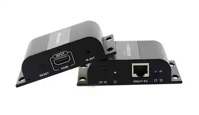 Langqiang LKV383 HD HDMI network extender hdmi to rj45 single network route support infrared 120 meters