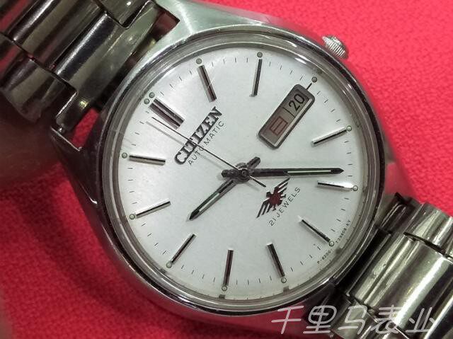 Japan west iron city mechanical fully automatic men's watch foreign second-hand double calendar watches preferential price clearance transfer