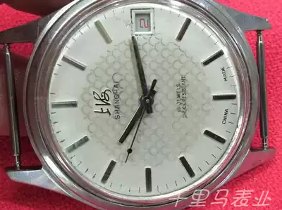 Domestic Shanghai Machinery Manual Men's Single Calendar Used Old Watches Nostalgic Collection Premium Clearance Processing Transfer