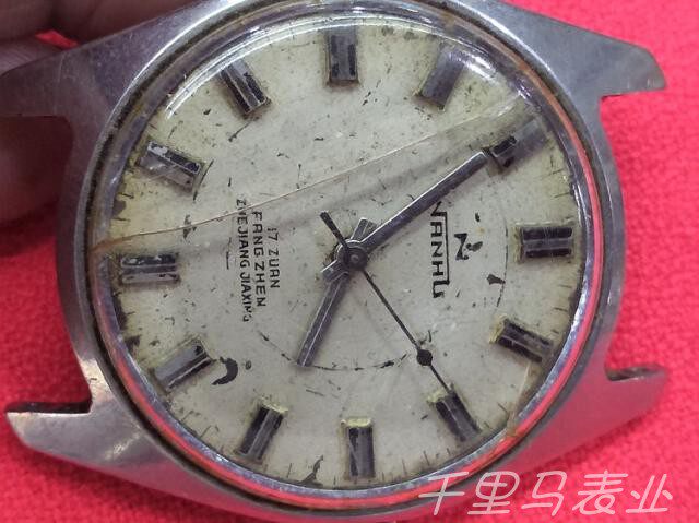 Local Table South Lake Mechanical Manual Second-hand Men's Watches Accessories movement of hands Old watches Low priced Qing Cargo Handling