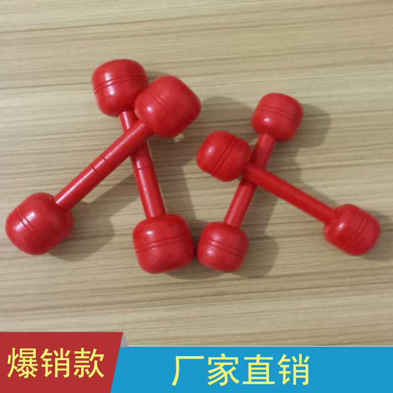 Kindergarten Wooden Dumbbells Kindergarten Children Dumbbells Wooden Dumbbells Toddler Gymnastics Dumbbells Dance Dumbbells