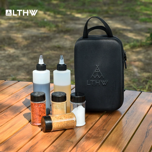 Дорожный портативный комплект для кемпинга, бутылка, коробка для хранения