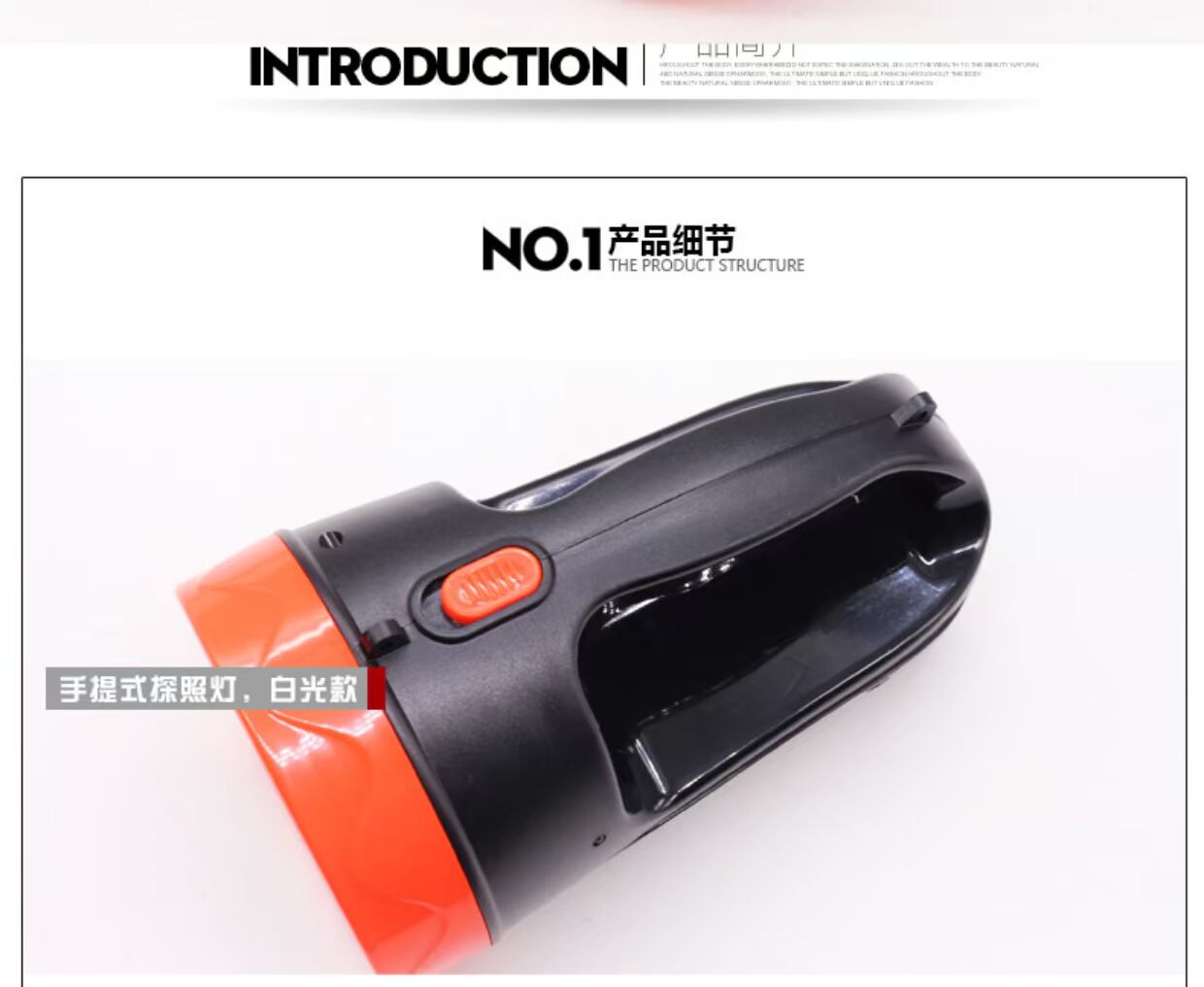 Ánh sáng chói tìm kiếm có thể sạc lại đèn led cầm tay nhà ngoài trời đèn pin ngoài trời chiếu sáng tầm xa den pin sieu sang