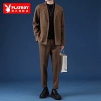 Костюм K11 Brown+Sweater My01 Black+Black Blackers Browns (три -кузырь)