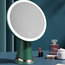 Makeup Mirror Led Desktop Mirror with Light Portable Home Use Student Dormitory Small Dressing Mirror Ultra High Definition for Women