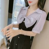 Элитное платье, летняя летняя одежда, приталенный корсет, мини-юбка, юбка, французский стиль, подходит для подростков