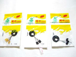 Fishing Small Accessories Space Bean Large Small Size Float Seat 8 Characters Ring Seven Stars Rafting Sea With Space Bean Bifurcated