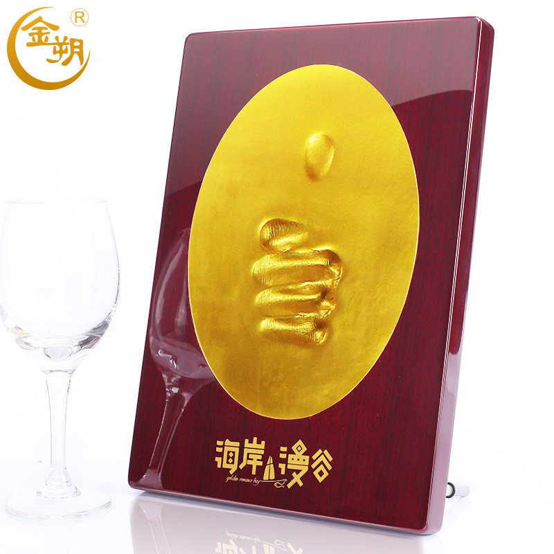 Kim Shuo Mold Hand Printing Commercial Activity Opening Ceremony Prop Press handprint mud to give friends