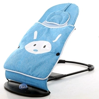 Синее одеяло, аксессуары, качалка