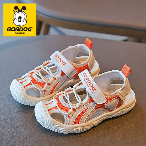 Детские туфли, летние сандалии, спортивная пляжная обувь для мальчиков, подходит для подростков