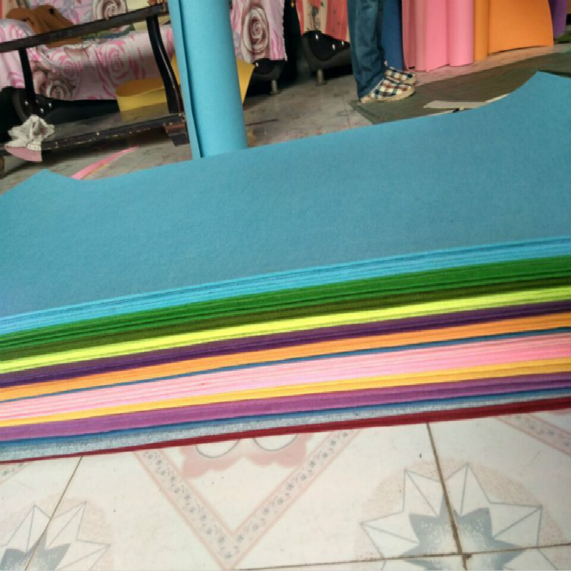 Office Desk Green Table Mat Tablecloth Glass Board Background Wool Felt Striped Green Rug Mat Dining Table Non-Slip Table Mat Green Felt