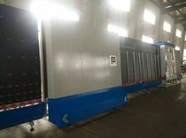 Medium and high-grade vertical insulating glass production line vertical automatic sheet closing machine to operate video contact customer service